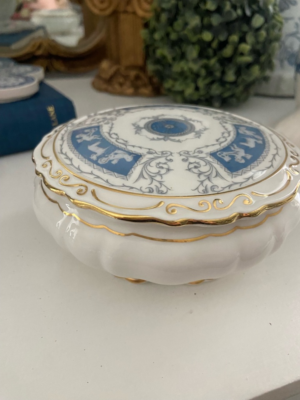 Coalport Bone China Trinket Box